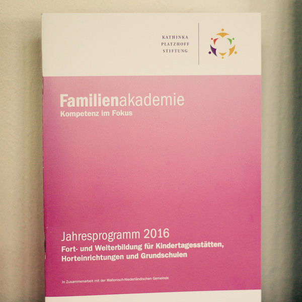 Die Familienakademie der Kathinka-Platzhoff-Stiftung